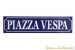 Aufkleber "Piazza Vespa"