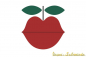Mobile Preview: Aufkleber "Chi VESPA mangia le mele / Apfel 13"