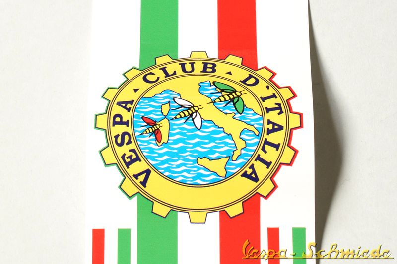 Dekor "Vespa Club d'Italia" Beinschild