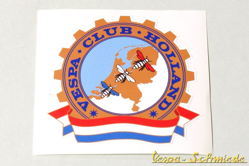 Aufkleber "Vespa Club Holland"
