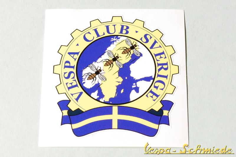 Aufkleber "Vespa Club Sverige"