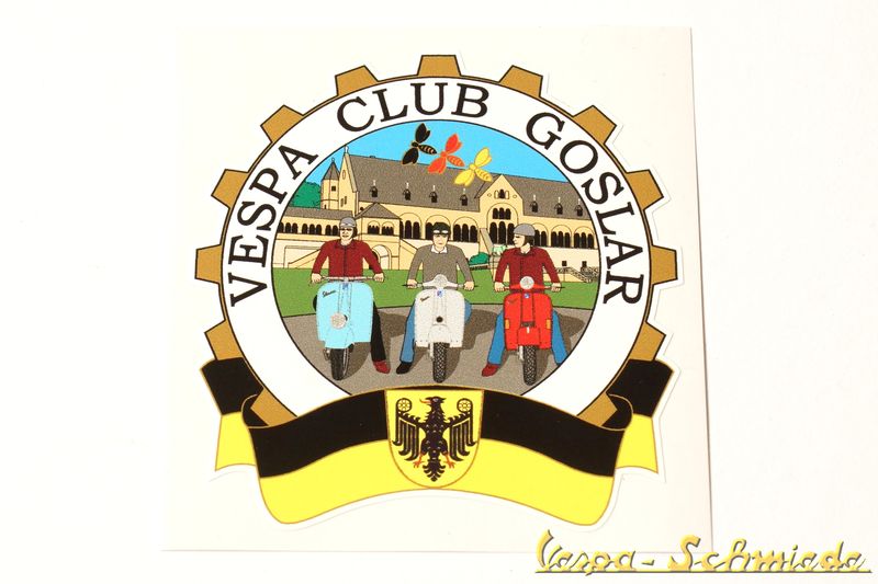 Aufkleber "Vespa Club Goslar"