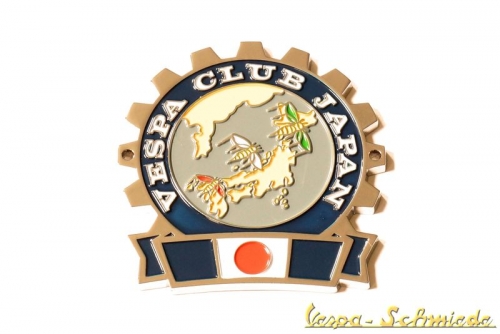 Plakette "Vespa Club Japan"