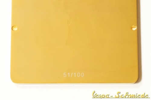 Plakette "Vespa World Days 2013" - Gold - Limitert auf 100 Stück