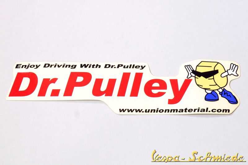 Aufkleber "Dr. Pulley"
