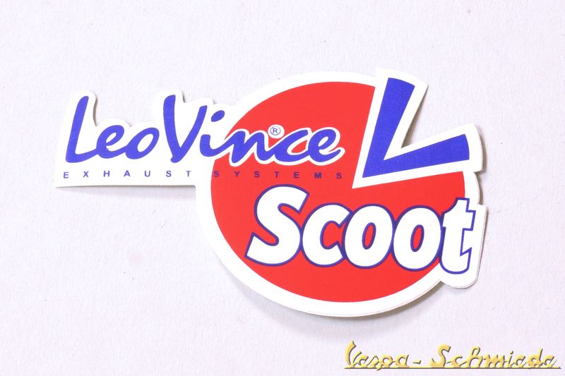 Aufkleber "LeoVince Scoot"
