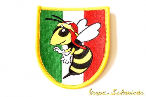 Aufnäher "Italy Wappen / Wespe"