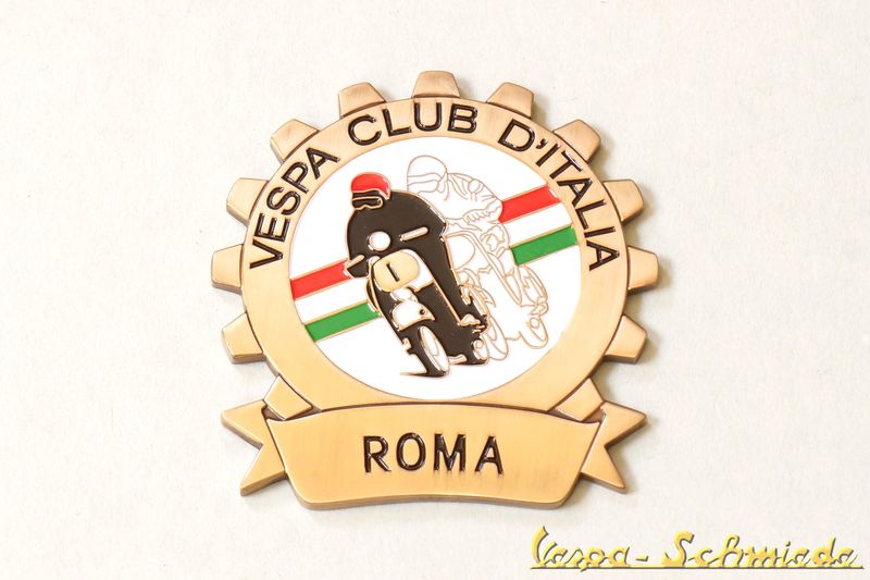 Plakette "Vespa Club Roma"