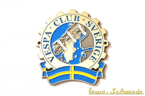 Plakette "Vespa Club Sverige"