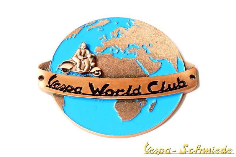 Plakette "Vespa World Club"