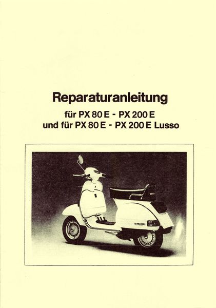 Reparaturanleitung PX / Lusso