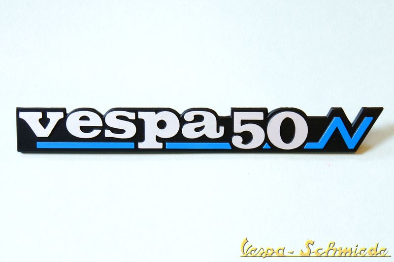 Schriftzug Seitenhaube "Vespa 50N" - PK / XL / XL2