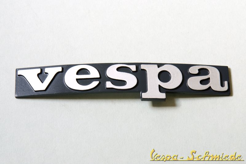 Schriftzug Beinschild "Vespa" - PK / XL / XL2 / PX / Lusso / T5