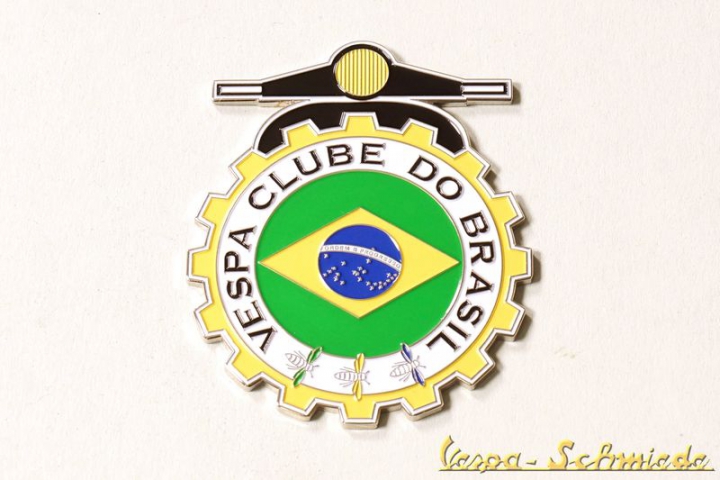 Plakette "Vespa Clube do Brasil"