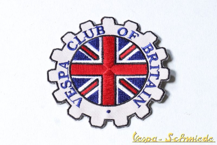 Aufnäher "Vespa Klub Großbritannien"