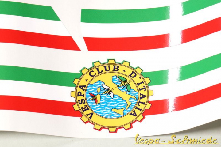 Dekor "Vespa Club d'Italia" Kotflügel & Seitenhaube