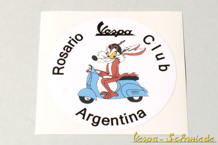 Aufkleber "Vespa Club Rosario"
