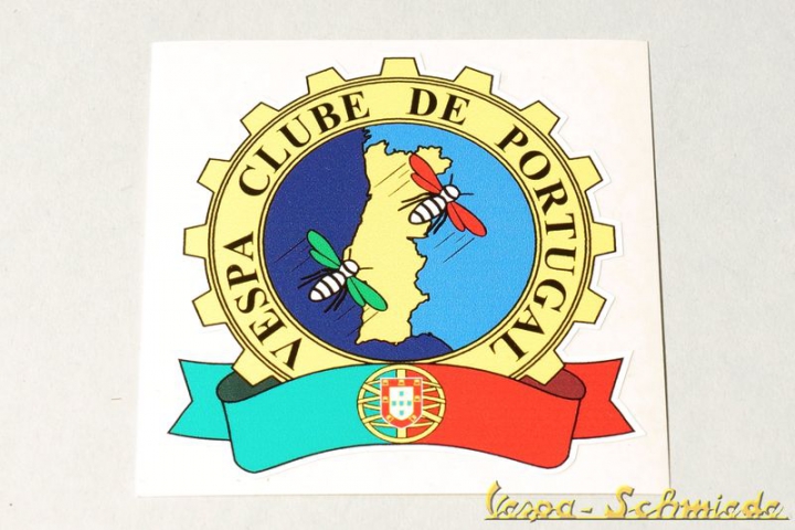 Aufkleber "Vespa Clube de Portugal"