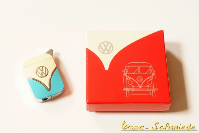 Volkswagen Feuerzeug "Bulli" - Blau / Beige