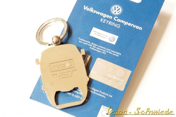 Volkswagen Flaschenöffner / Schlüsselanhänger "Käfer" - Rot