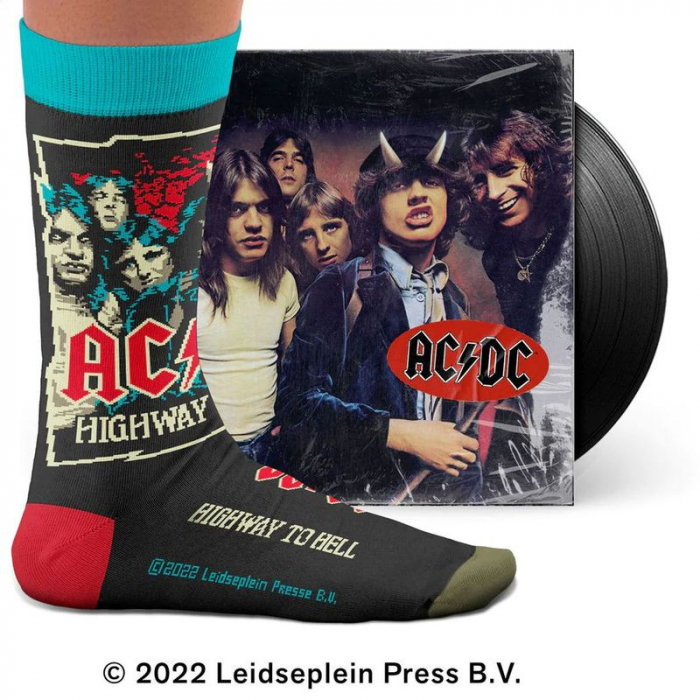 PYRAMID AC/DC Tasse & Sockenset - Musik Fan Geschenk