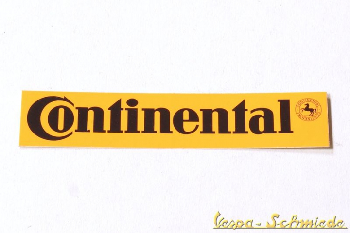 Aufkleber "Continental" - Orange