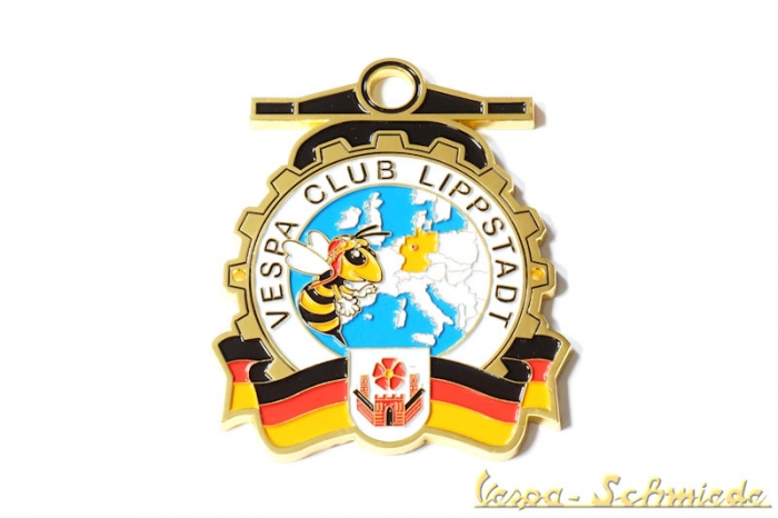 Plakette "Vespa Club Lippstadt"