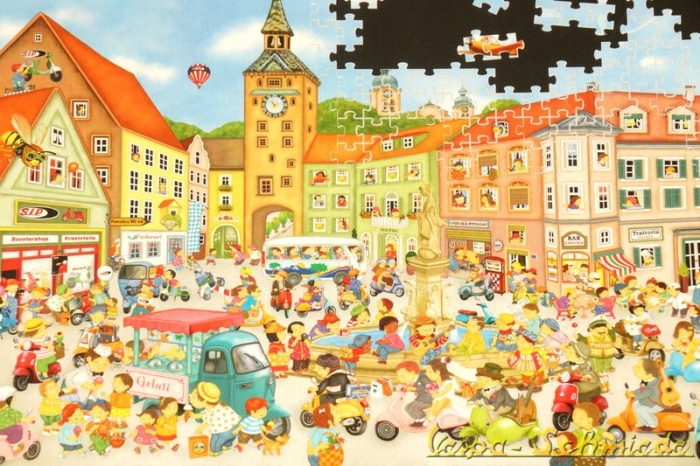 Ravensburger Vespa Puzzle - 300 Teile / 49 x 36cm
