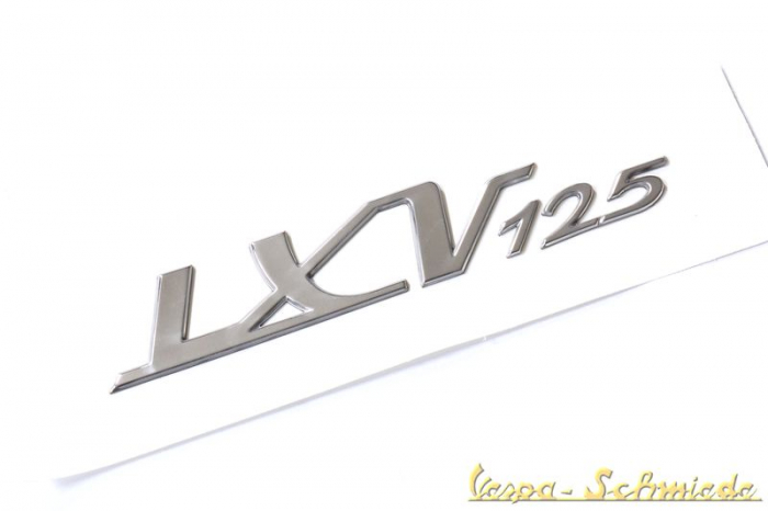 Schriftzug "LXV 125" - Zum Kleben / Seitenhaube