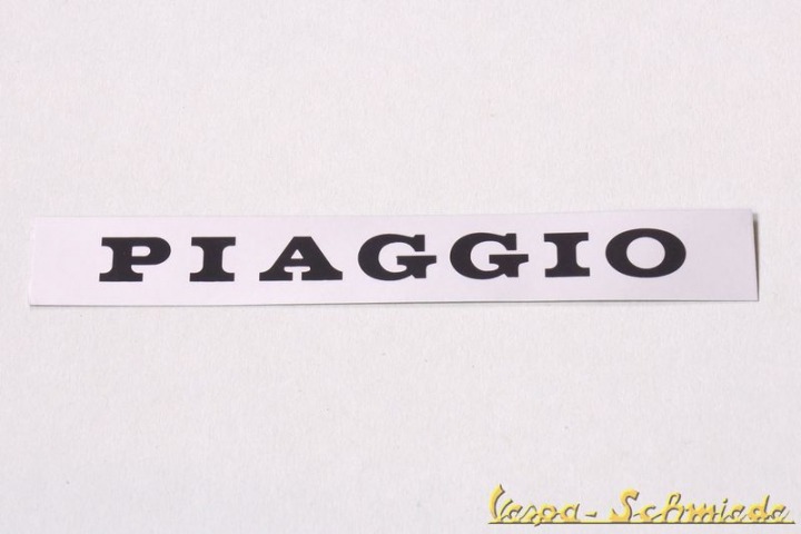 Schriftzug Sitzbank "Piaggio" - PX / T5