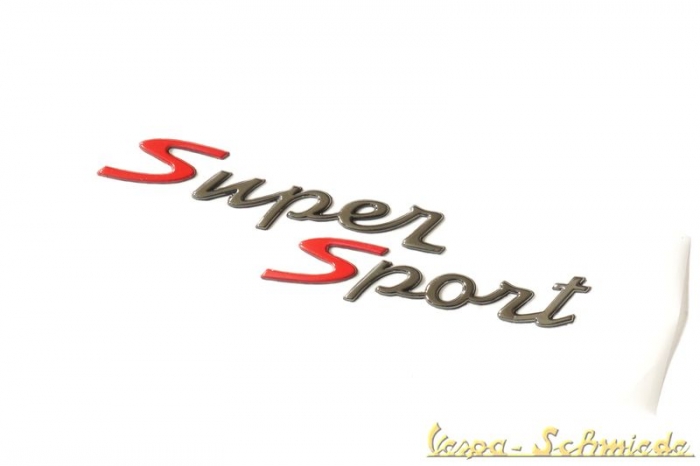 Schriftzug "Super Sport" - Zum Kleben / Gepäckfach - GTS