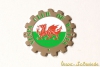 Plakette "Vespa Klub Wales"