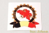 Aufkleber "Vespa Club Belgique Belgie" - Neue Version